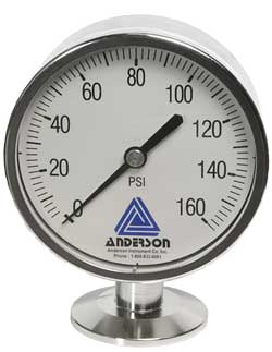 EL "Extended Life" pressure gauge image