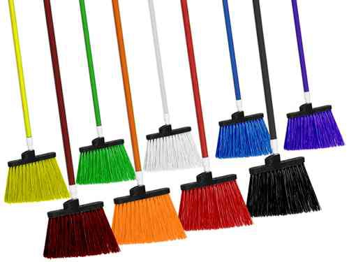 Colour-coded brooms image
